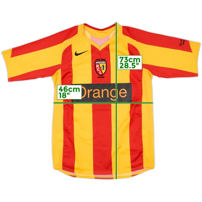 2004-05 Lens Home Shirt - 8/10 - (S)