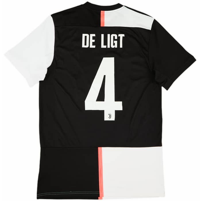 2019-20 Juventus Home Shirt De Ligt #4 - 7/10 - (M)