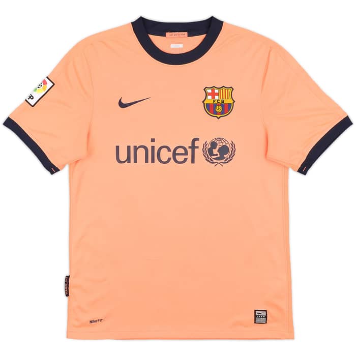 2009-10 Barcelona Away Shirt A.Iniesta #8 - 8/10 - (S)