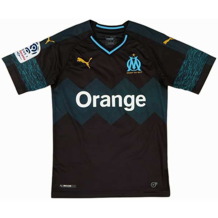2018-19 Olympique Marseille Away Shirt Thauvin #26 - 8/10 - (XS)