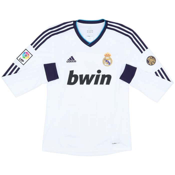 2012-13 Real Madrid Home L/S Shirt Ronaldo #7 - 7/10 - (S)