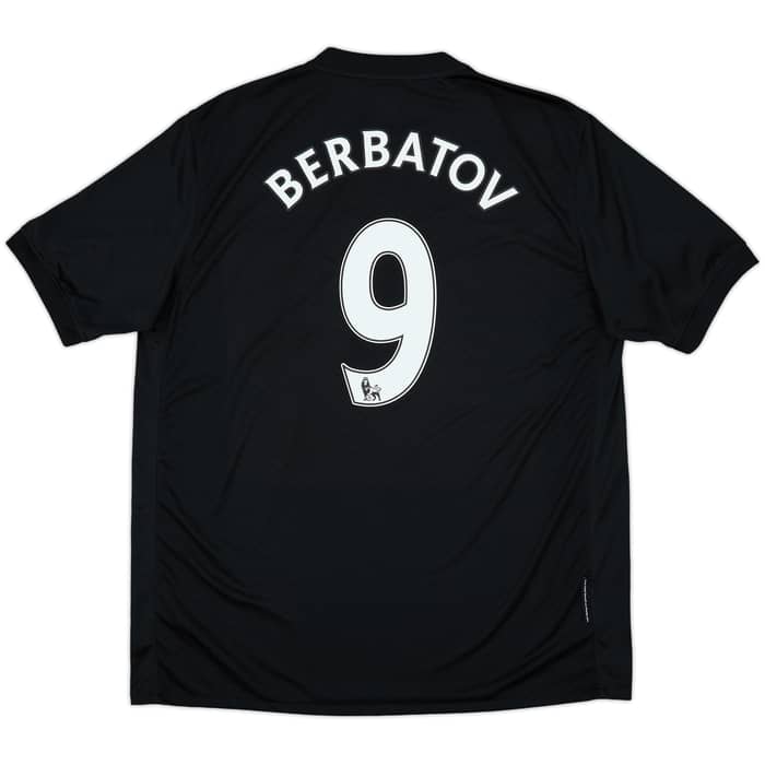 2009-10 Manchester United Away Shirt Berbatov #9 - 9/10 - (XL)