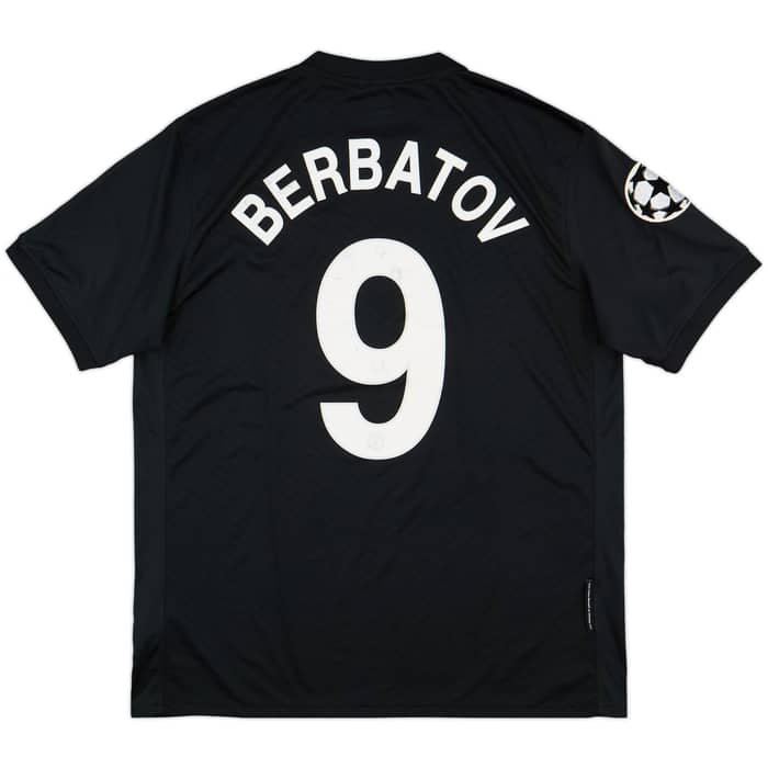 2009-10 Manchester United Away Shirt Berbatov #9 - 6/10 - (L)