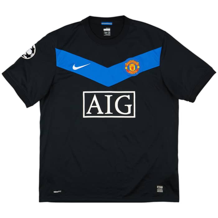 2009-10 Manchester United Away Shirt Berbatov #9 - 6/10 - (L)