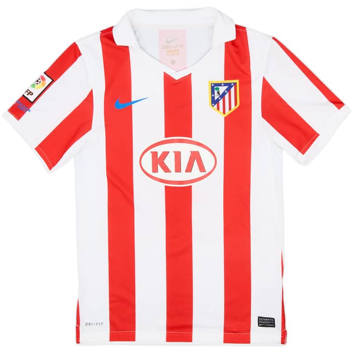 2010-11 Atletico Madrid Home Shirt Forlan #7 - 9/10 - (S)