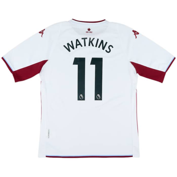2021-22 Aston Villa Away Shirt Watkins #11 - 7/10 - (L)