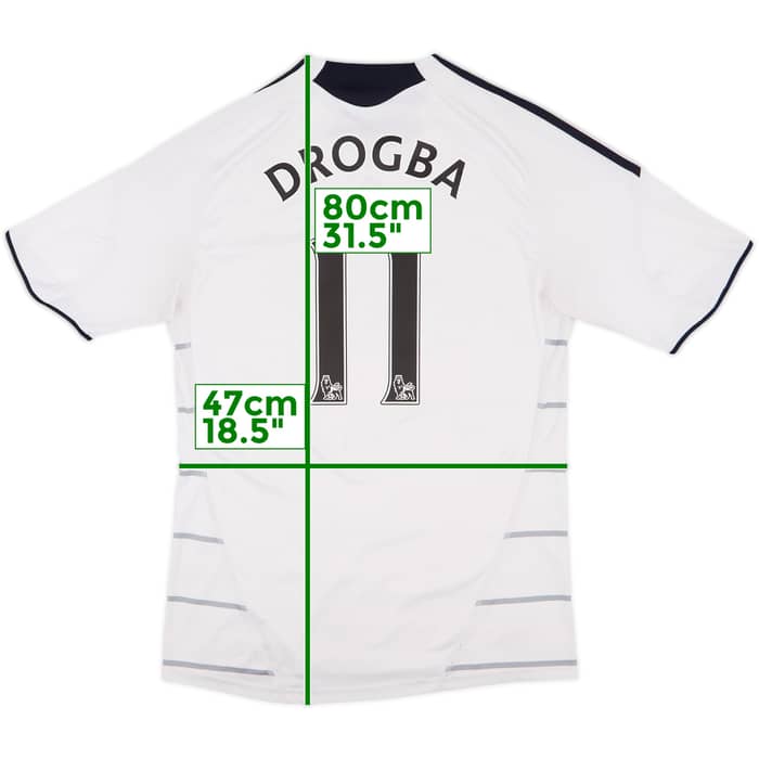 2009-10 Chelsea Third Shirt Drogba #11 - 7/10 - (M)