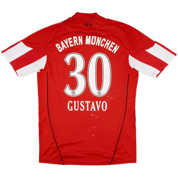 2010-11 Bayern Munich Home Shirt Gustavo #30 - 4/10 - (M)
