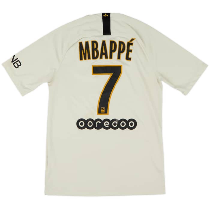 2018-19 Paris Saint-Germain Away Shirt Mbappe #7 - 7/10 - (S)