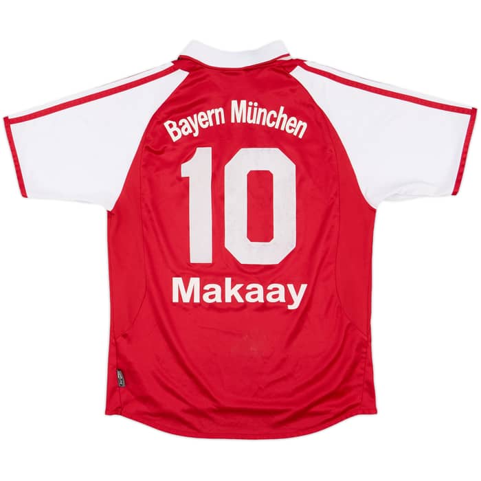 2003-04 Bayern Munich Home Shirt Makaay #10 - 5/10 - (XL.Boys)