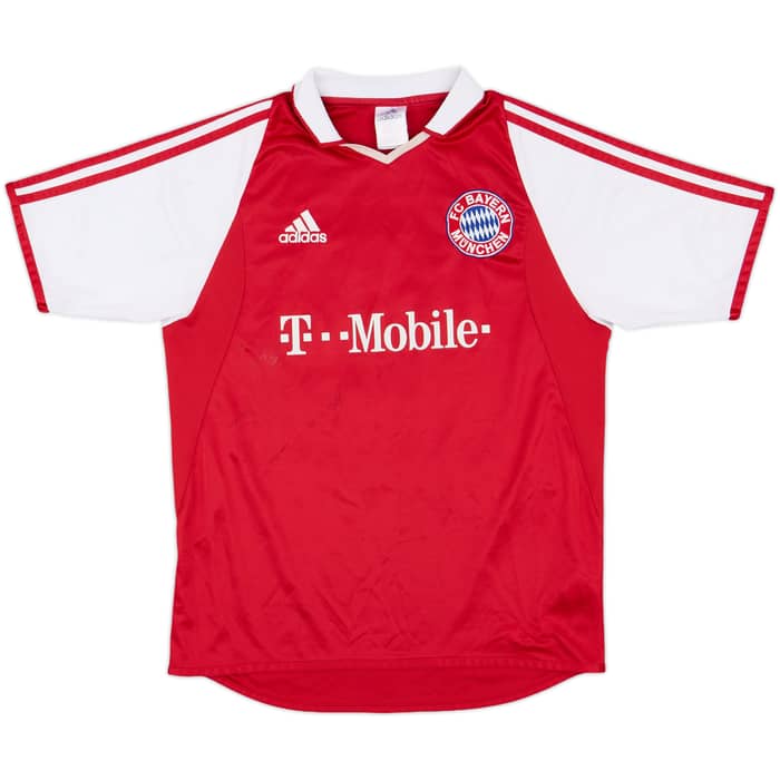 2003-04 Bayern Munich Home Shirt Makaay #10 - 5/10 - (XL.Boys)