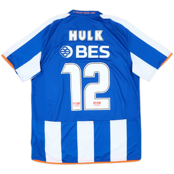 2008-09 Porto Home Shirt Hulk #12 - 9/10 - (M)
