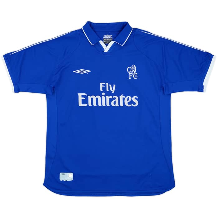 2001-03 Chelsea Home Shirt Lampard #8 - 9/10 - (L)