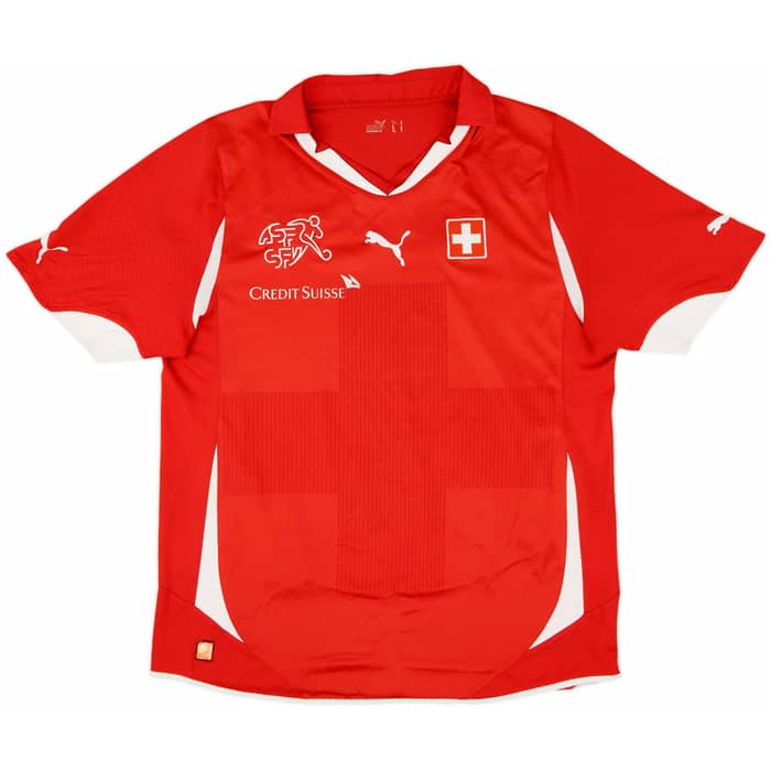 2010-11 Switzerland Home Shirt - 7/10 - (L)