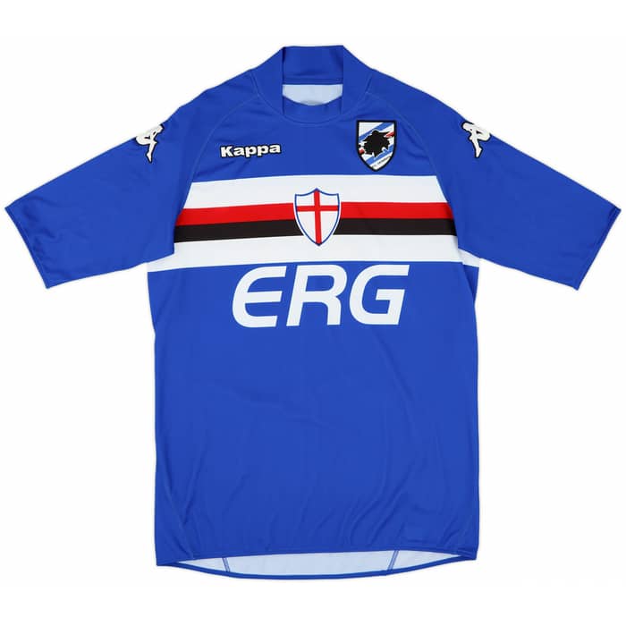 2008-09 Sampdoria Home Shirt Cassano #99 - 6/10 - (L)