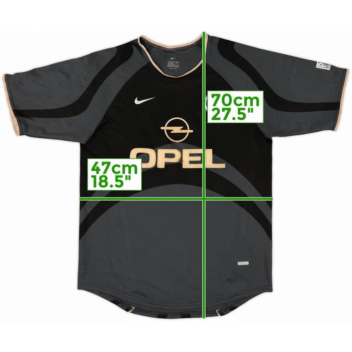 2001-02 Paris Saint-Germain Third Shirt - 6/10 - (XL.Boys)