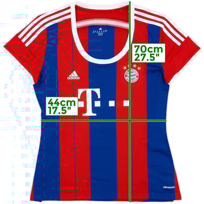 2014-15 Bayern Munich Home Shirt - 7/10 - (Women's XL)