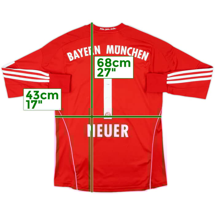 2013-14 Bayern Munich GK Shirt Neuer #1 - 7/10 - (L.Boys)