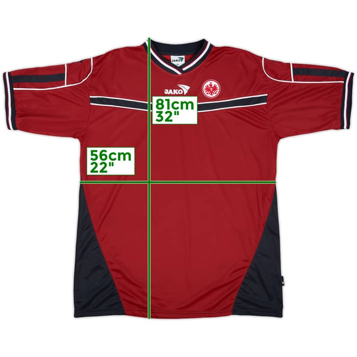 2005-06 Eintracht Frankfurt Jako Training Shirt - 10/10 - (XL)