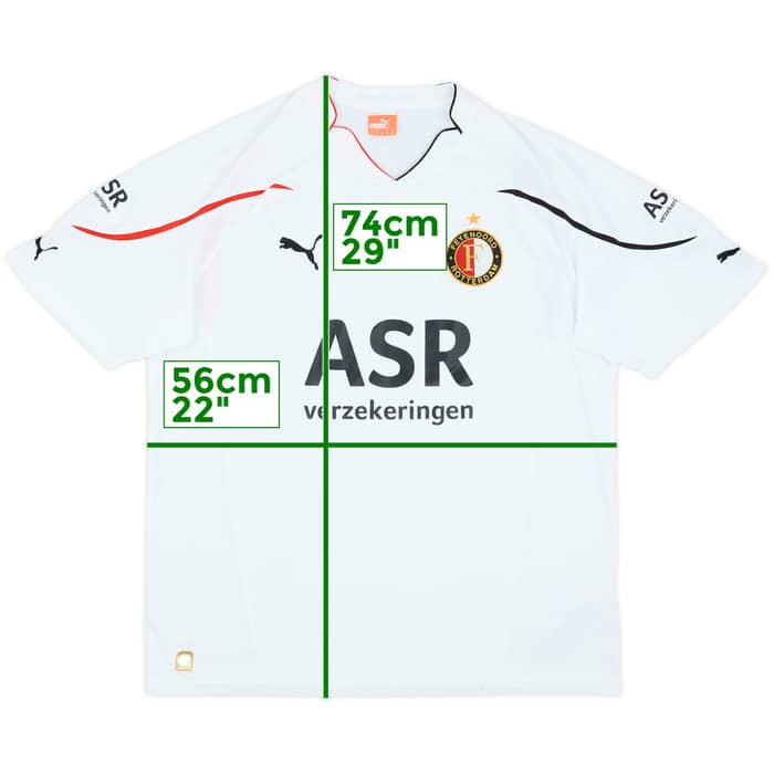 2010-11 Feyenoord Away Shirt - 6/10 - (XL)