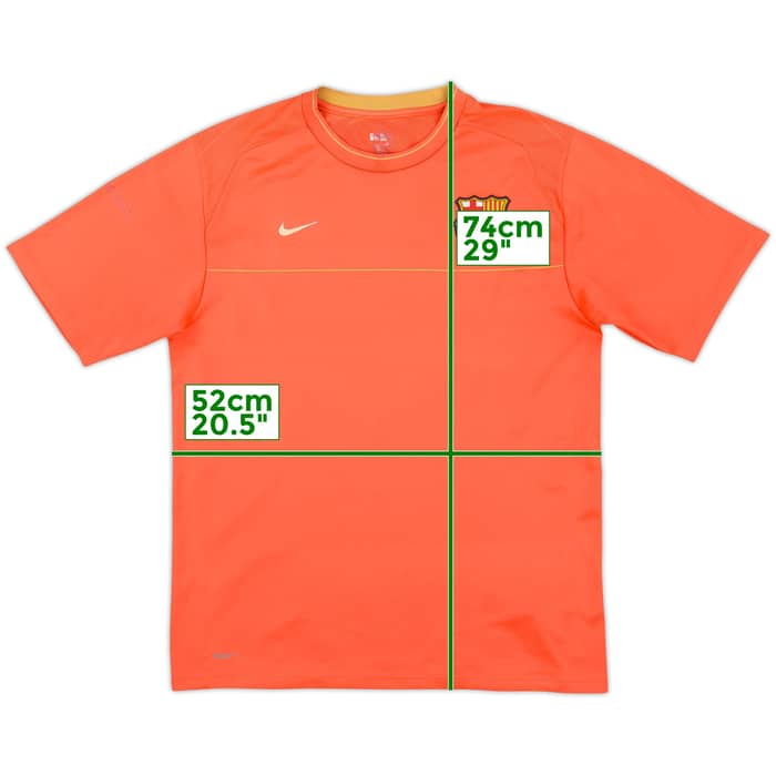 2008-09 Barcelona Nike Training Shirt - 8/10 - (L)