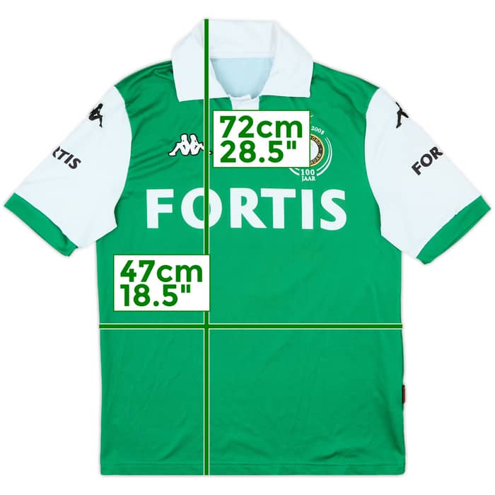 2008-09 Feyenoord Centenary Away Shirt - 8/10 - (M)