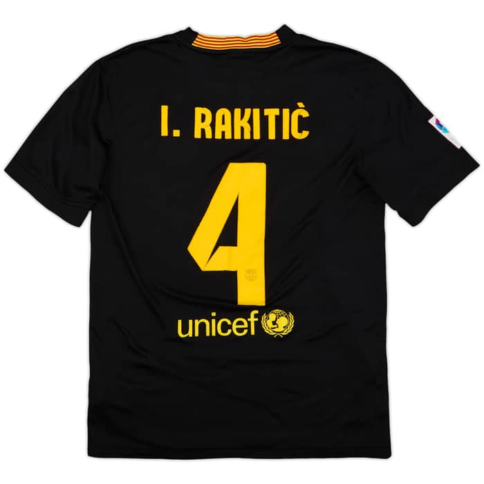 2013-15 Barcelona Third Shirt I.Rakitic #4 - 7/10 - (M)