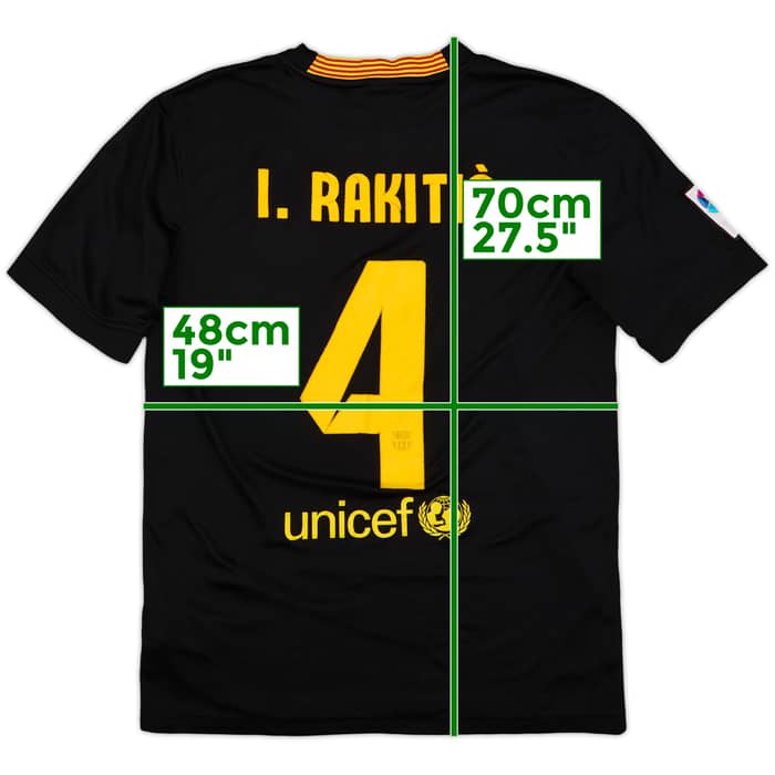 2013-15 Barcelona Third Shirt I.Rakitic #4 - 7/10 - (M)