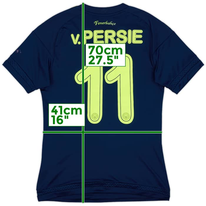 2015-16 Fenerbahce Third Shirt v.Persie #11 - 7/10 - (S)