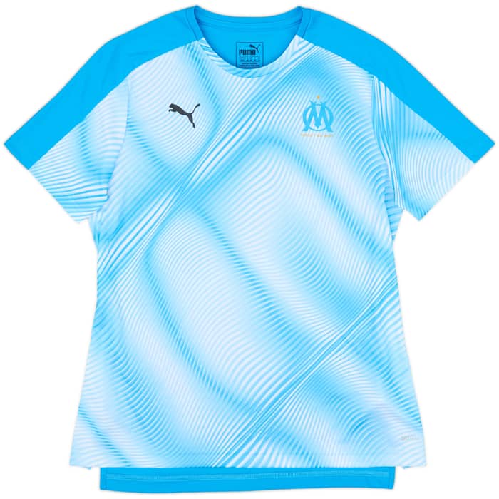2019-20 Olympique Marseille Puma Training Shirt - 10/10 - (Women's M) 