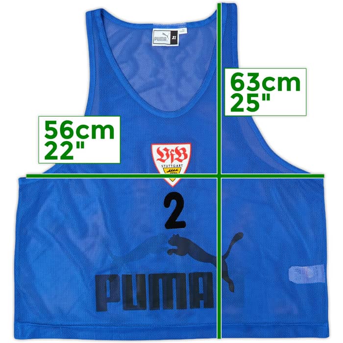 2004-05 Stuttgart Puma Player Issue Training Bib #2 - 9/10 - (XL)