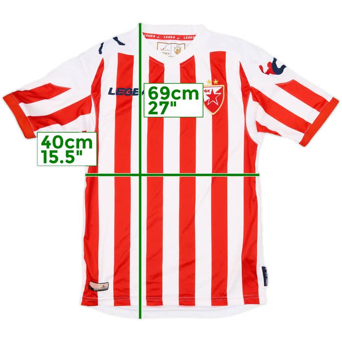 2012-13 Red Star Belgrade Home Shirt - 8/10 - (S)
