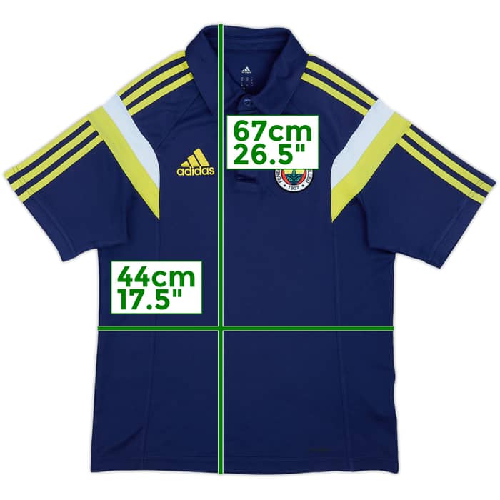 2014-15 Fenerbahce adidas Polo Shirt - 6/10 - (XS)