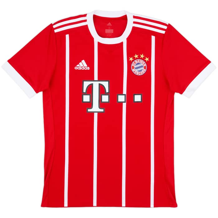 2017-18 Bayern Munich Home Shirt James #11 - 7/10 - (S)