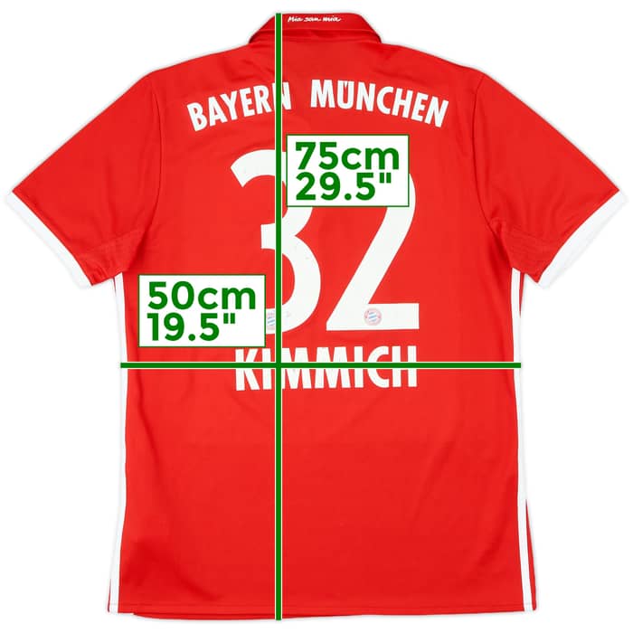 2016-17 Bayern Munich Home Shirt Kimmich #32 - 6/10 - (M)