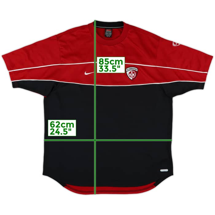 2001-02 Kaiserslautern Nike Training Shirt - 8/10 - (XL)