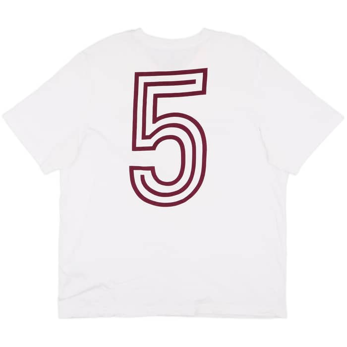 2023-24 Bayern Munich adidas Leisure Tee #5 - 9/10 - (XL)