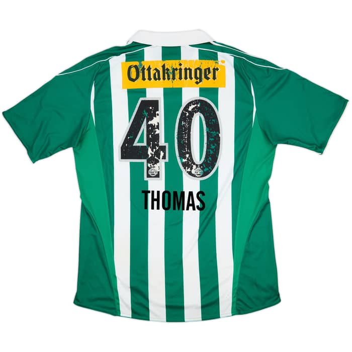 2009-10 Rapid Vienna Home Shirt Thomas #40 - 5/10 - (XXL)