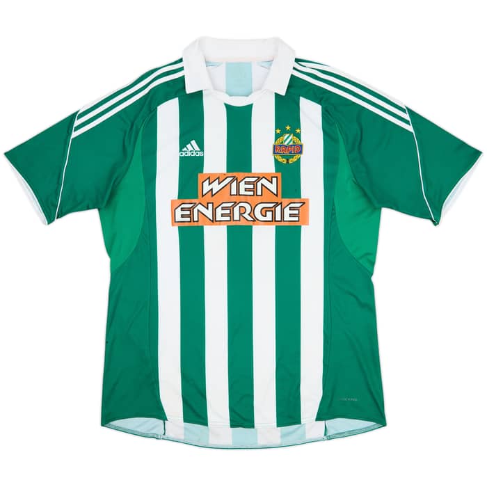 2009-10 Rapid Vienna Home Shirt Thomas #40 - 5/10 - (XXL)
