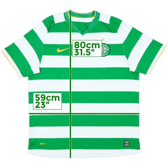 2008-10 Celtic Home Shirt - 4/10 - (XL)
