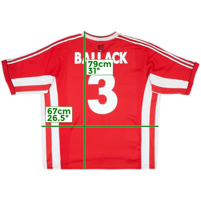 1998-99 Kaiserslautern Home Shirt Ballack #3 - 7/10 - (XXL)