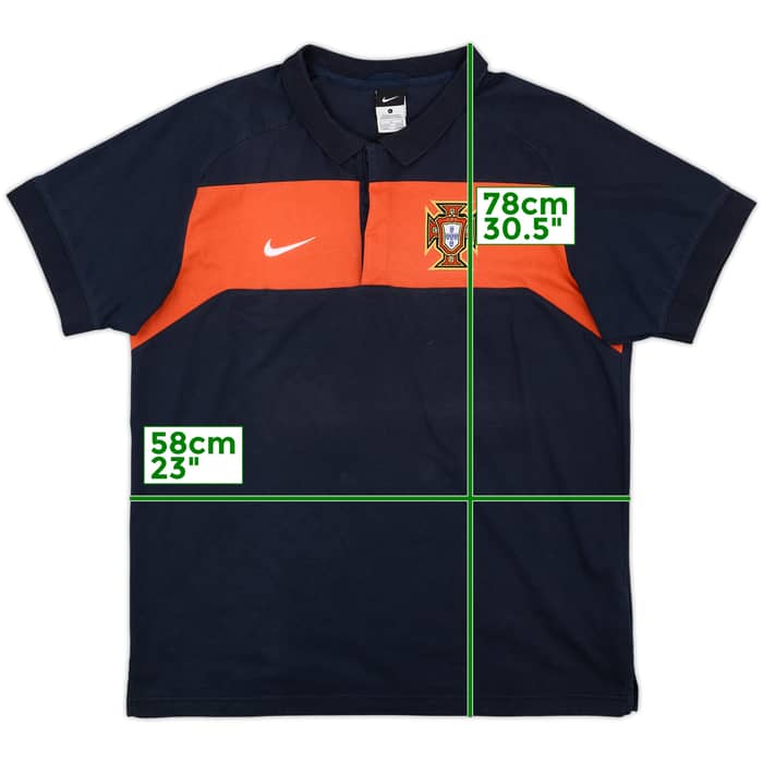 2010-11 Portugal Nike Polo Shirt - 9/10 - (L)