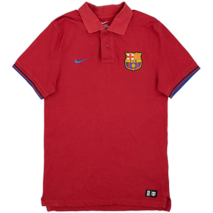 2011-12 Barcelona Nike Polo Shirt - 9/10 - (S)