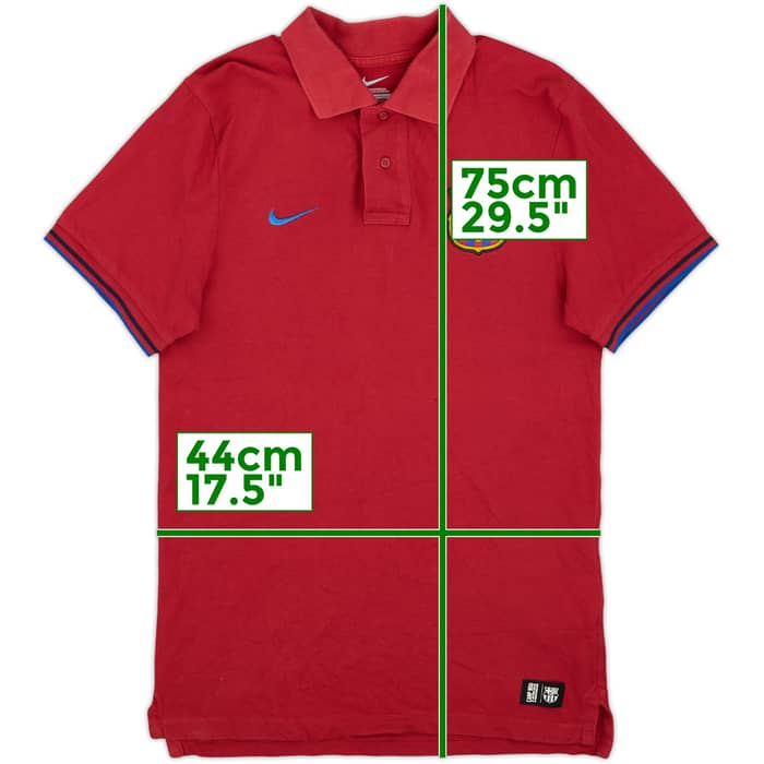2011-12 Barcelona Nike Polo Shirt - 9/10 - (S)