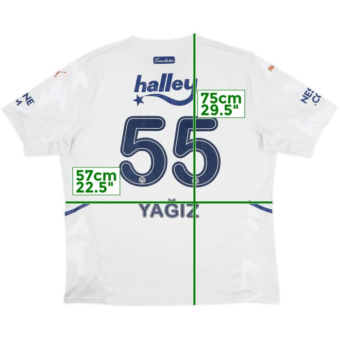 2021-22 Fenerbahce Away Shirt Yagiz #55 - 6/10 - (XL)