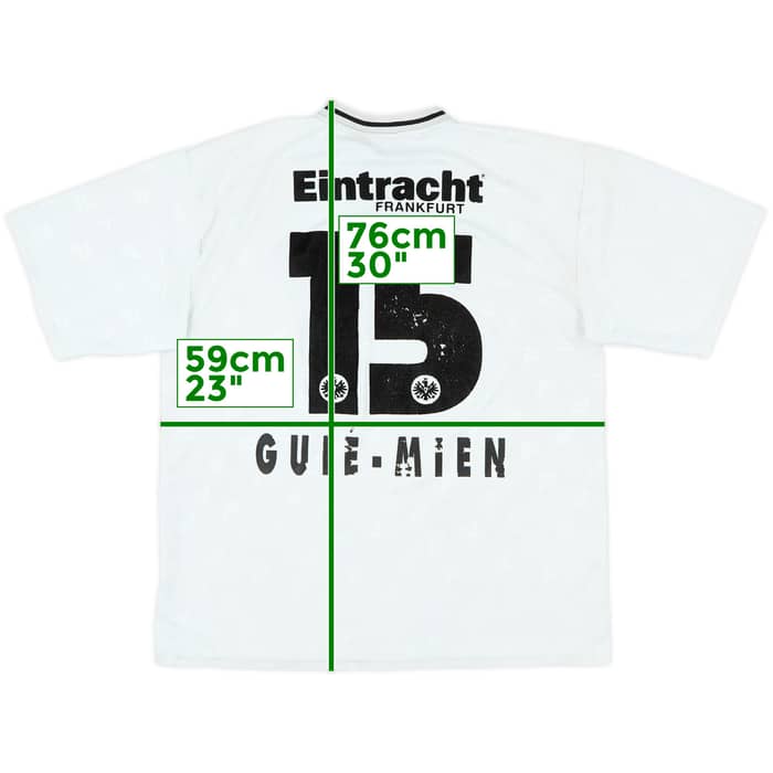 2001-03 Eintracht Frankfurt Away Shirt Guie-Mien #15 - 5/10 - (L)