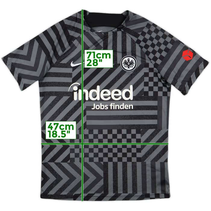 2022-23 Eintracht Frankfurt Nike Training Shirt - 9/10 - (M)
