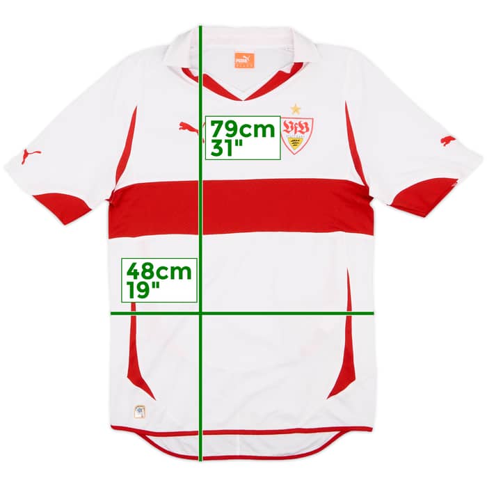 2010-11 Stuttgart Home Shirt - 9/10 - (M)