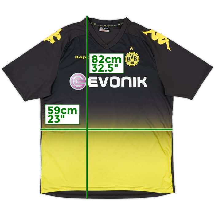 2011-12 Borussia Dortmund Away Shirt - 7/10 - (XXL)