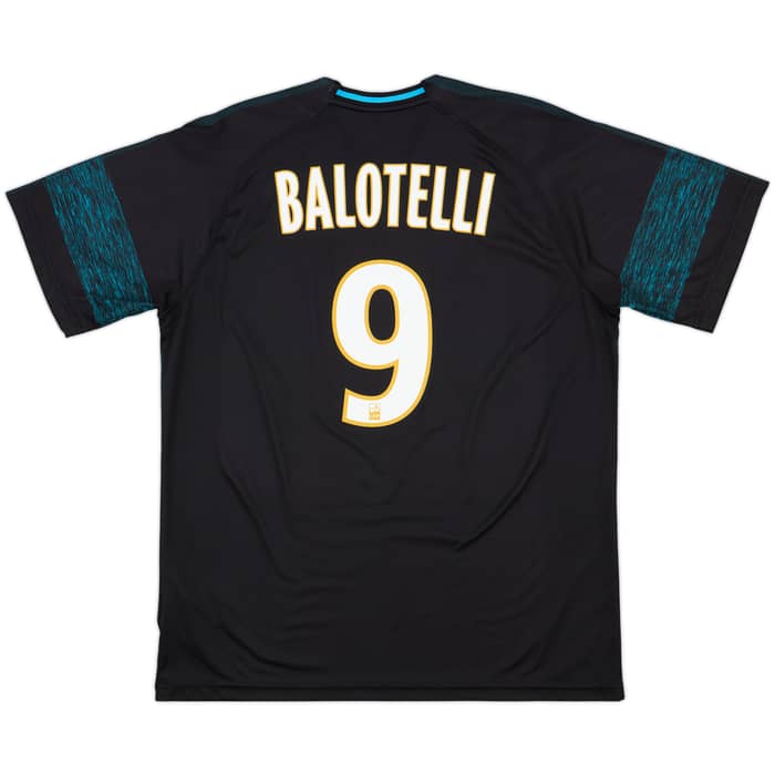 2018-19 Olympique Marseille Away Shirt Balotelli #9 - 9/10 - (XL)